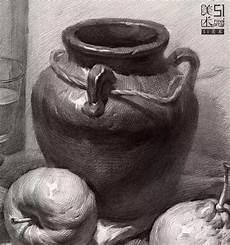 素描罐子怎么画对称