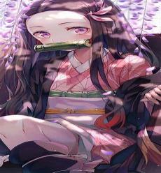 一组鬼灭之刃cos3女温泉